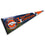WinCraft Denver Broncos 3 Time Bowl Champions Pennant Banner Flag - Sports Collectibles, Sports Memorabilia, Sports Fan Shop, Sports Gifts