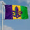 Sports Flags Pennants Company Fleur De Lis Flag - Sports Collectibles, Sports Memorabilia, Sports Fan Shop, Sports Gifts