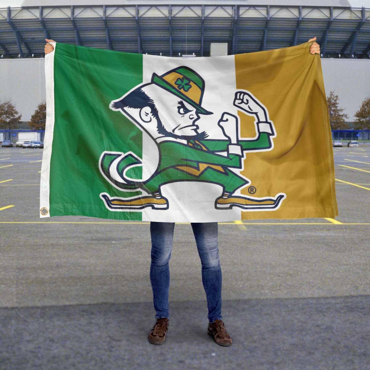 WinCraft Irish Ireland 3x5 Banner Flag - Sports Collectibles, Sports Memorabilia, Sports Fan Shop, Sports Gifts