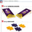 Wild Sports NFL Minnesota Vikings 2' x 4' Regulation Size Solid Wood Cornhole Set with Direct Print HD Team Graphics - Sports Collectibles, Sports Memorabilia, Sports Fan Shop, Sports Gifts