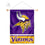 Minnesota Vikings Banner Window Wall Hanging Flag with Suction Cup - Sports Collectibles, Sports Memorabilia, Sports Fan Shop, Sports Gifts