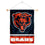 Chicago Bears Bear Head Banner Window Wall Hanging Flag with Suction Cup - Sports Collectibles, Sports Memorabilia, Sports Fan Shop, Sports Gifts