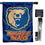 College Flags & Banners Co. Morgan State MSU Bears House Flag with Pole Set - Sports Collectibles, Sports Memorabilia, Sports Fan Shop, Sports Gifts