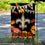 New Orleans Saints Fall Leaves Decorative Football Garden Flag Double Sided Banner - Sports Collectibles, Sports Memorabilia, Sports Fan Shop, Sports Gifts