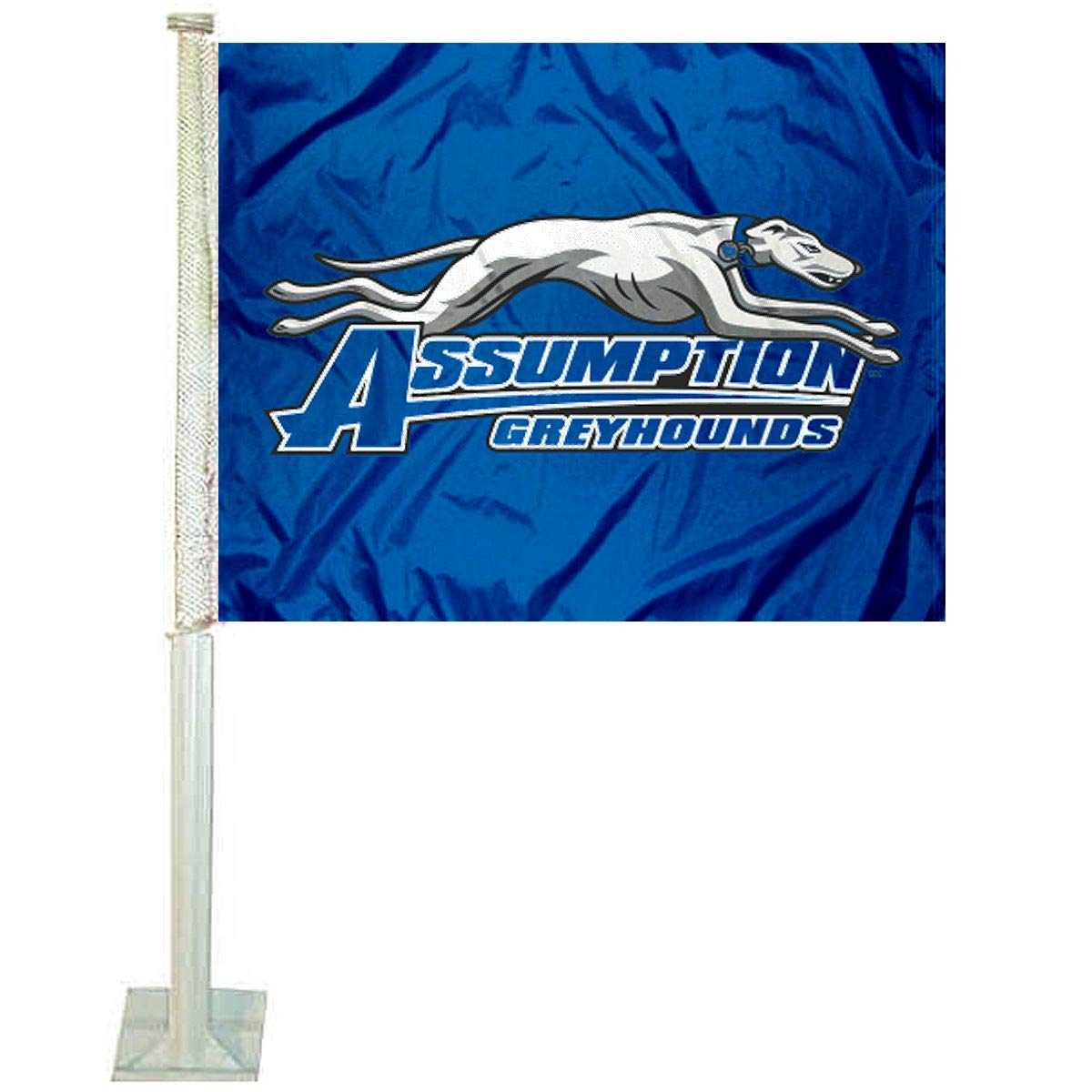 Assumption College Greyhounds Car Flag - Sports Collectibles, Sports Memorabilia, Sports Fan Shop, Sports Gifts