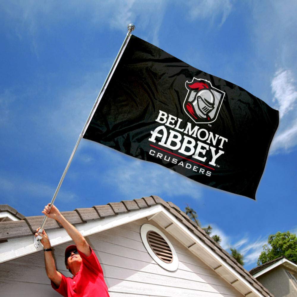 College Flags & Banners Co. Belmont Abbey and USA Flag 3x5 Set - Sports Collectibles, Sports Memorabilia, Sports Fan Shop, Sports Gifts