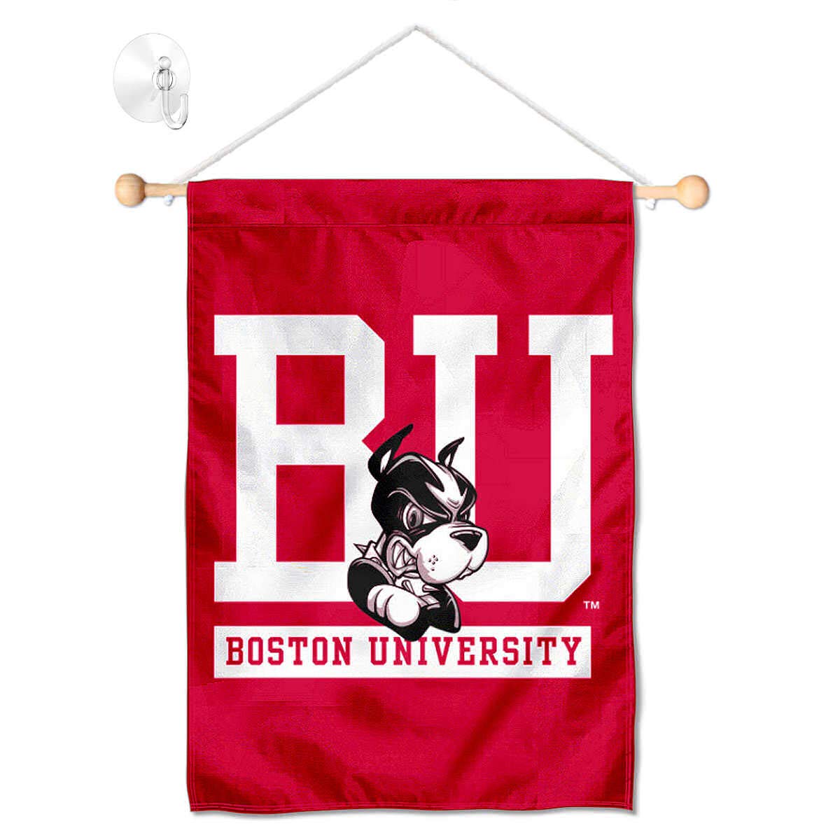 Boston Terriers Banner for Windows Doors and Walls - Sports Collectibles, Sports Memorabilia, Sports Fan Shop, Sports Gifts