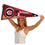 WinCraft Reds 5 Time Champions Pennant Flag - Sports Collectibles, Sports Memorabilia, Sports Fan Shop, Sports Gifts