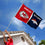 WinCraft Chiefs and Broncos House Divided Flag Rivalry Banner - Sports Collectibles, Sports Memorabilia, Sports Fan Shop, Sports Gifts