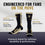 For Bare Feet NCAA COLORADO BUFFALOES MVP Crew Sock Team Color Large - Sports Gifts, Sports Memorabilia, Sports Collectibles, Fan Shop