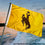 College Flags & Banners Co. Wyoming Cowboys 2x3 Foot Flag - Sports Collectibles, Sports Memorabilia, Sports Fan Shop, Sports Gifts