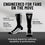 For Bare Feet NFL LAS VEGAS RAIDERS MVP Crew Sock Team Color Large - Sports Gifts, Sports Memorabilia, Sports Collectibles, Fan Shop
