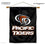 Pacific Tigers House Flag and Wood Banner Pole Set - Sports Collectibles, Sports Memorabilia, Sports Fan Shop, Sports Gifts