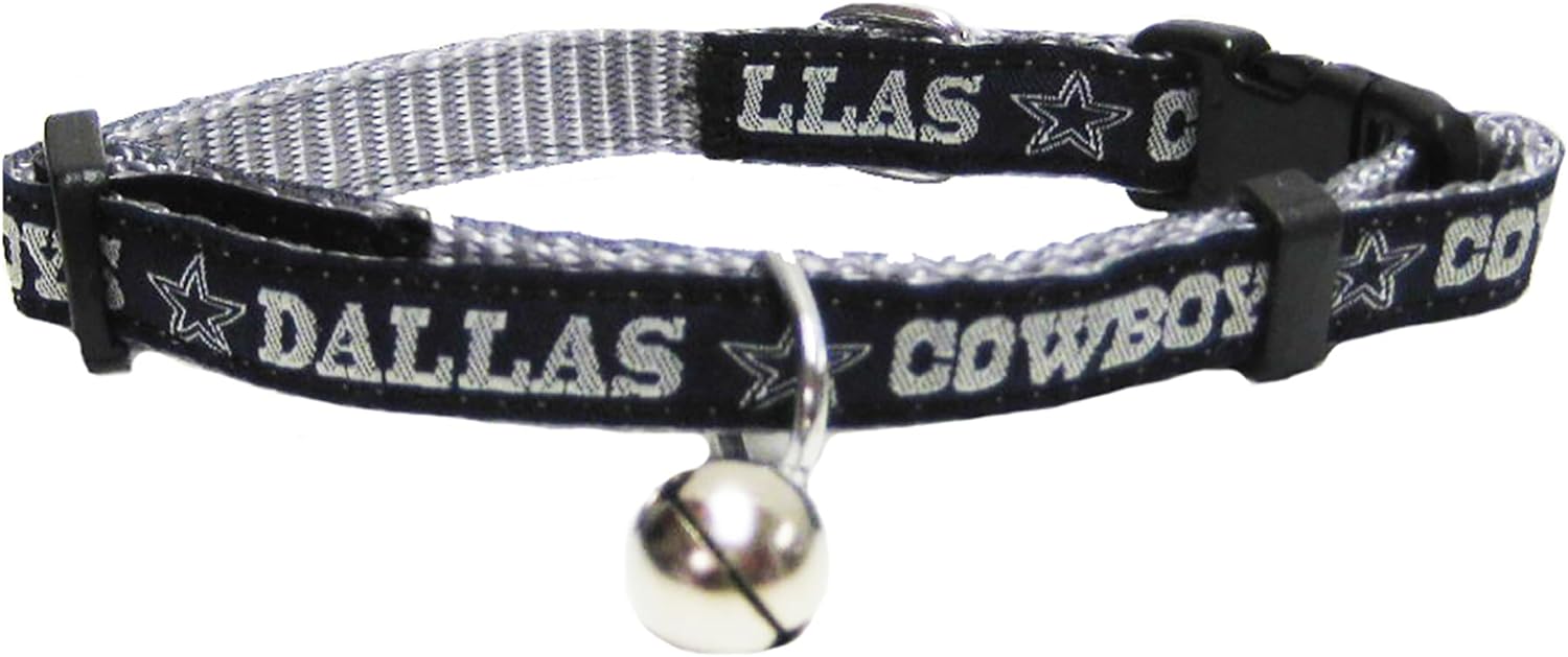 Dallas Cowboys Satin Cat Collar