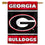 College Flags & Banners Co. Georgia Bulldogs G Two Sided and Double Sided House Flag - Sports Collectibles, Sports Memorabilia, Sports Fan Shop, Sports Gifts