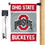College Flags & Banners Co. OSU Buckeyes Garden Flag and Mailbox Post Pole Mount Holder Set - Sports Collectibles, Sports Memorabilia, Sports Fan Shop, Sports Gifts
