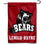 College Flags & Banners Co. Lenoir Rhyne Bears Garden Flag and USA Flag Stand Pole Holder Set - Sports Collectibles, Sports Memorabilia, Sports Fan Shop, Sports Gifts