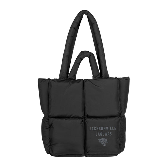 Jacksonville Jaguars Black Puff Tote