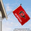 San Diego State Aztecs Small 2'x3' Flag and USA 3x5 Flag Set - Sports Collectibles, Sports Memorabilia, Sports Fan Shop, Sports Gifts