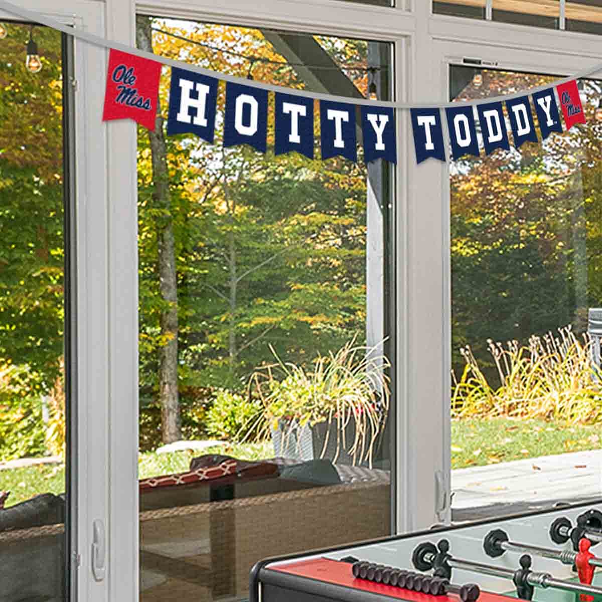 Ole Miss Banner String Pennant Flags - Sports Collectibles, Sports Memorabilia, Sports Fan Shop, Sports Gifts