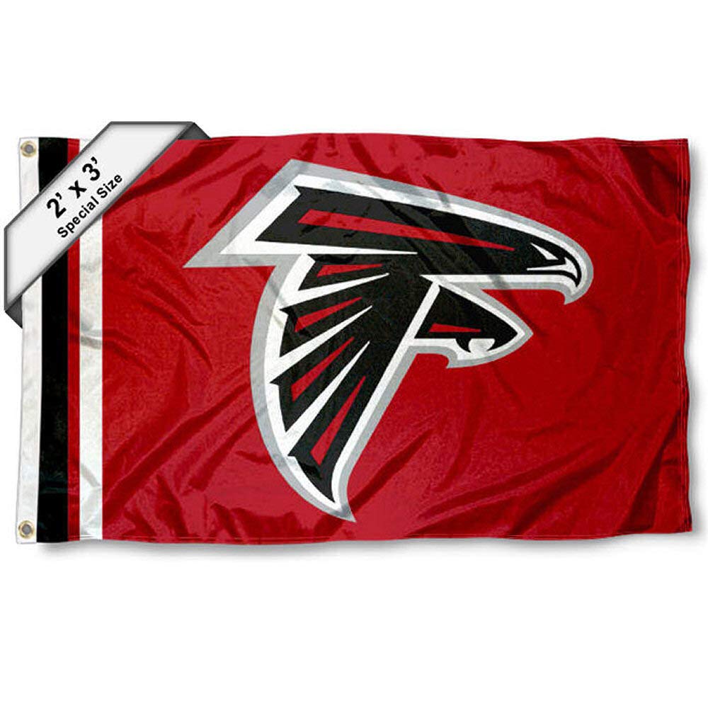WinCraft Atlanta Falcons 2x3 Feet Flag - Sports Collectibles, Sports Memorabilia, Sports Fan Shop, Sports Gifts