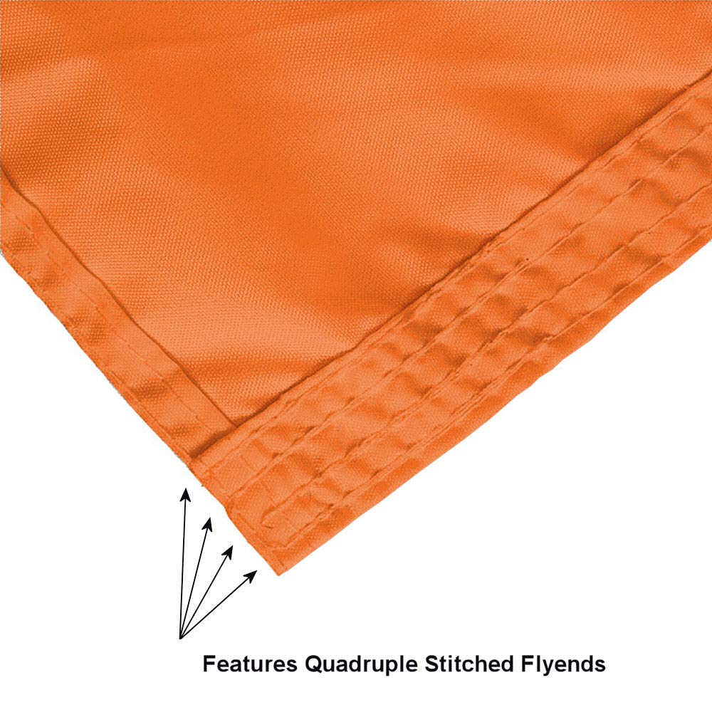 College Flags & Banners Co. Syracuse Orange Block S Flag with Pole and Bracket Complete Set - Sports Collectibles, Sports Memorabilia, Sports Fan Shop, Sports Gifts