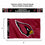 WinCraft Arizona Cardinals Printed Header 3x5 Foot Banner Flag - Sports Collectibles, Sports Memorabilia, Sports Fan Shop, Sports Gifts