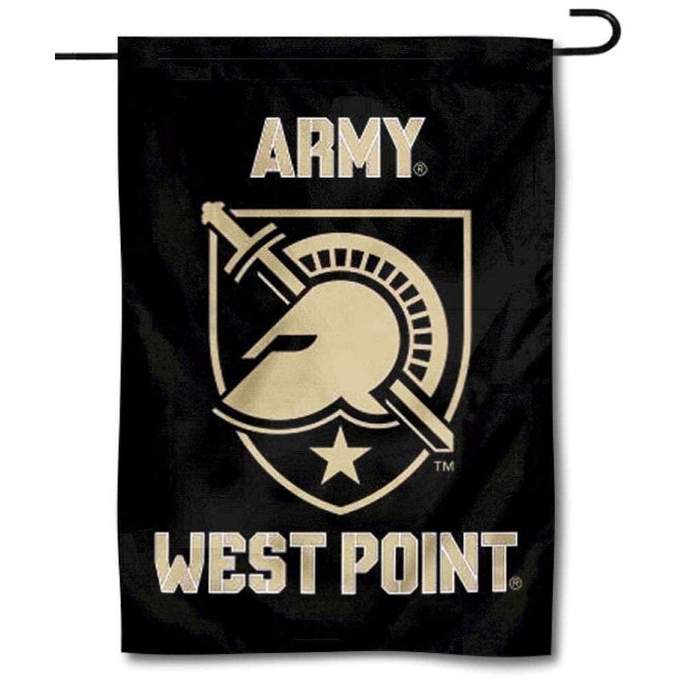 College Flags & Banners Co. Army West Point Garden Flag and USA Flag Stand Pole Holder Set - Sports Collectibles, Sports Memorabilia, Sports Fan Shop, Sports Gifts