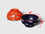 Pegasus Sports NFL Denver Broncos Home and Away 2 Pack Serving Bowls - Sports Gifts, Sports Memorabilia, Sports Collectibles, Fan Shop