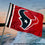 WinCraft Houston Texans 2x3 Feet Flag - Sports Collectibles, Sports Memorabilia, Sports Fan Shop, Sports Gifts