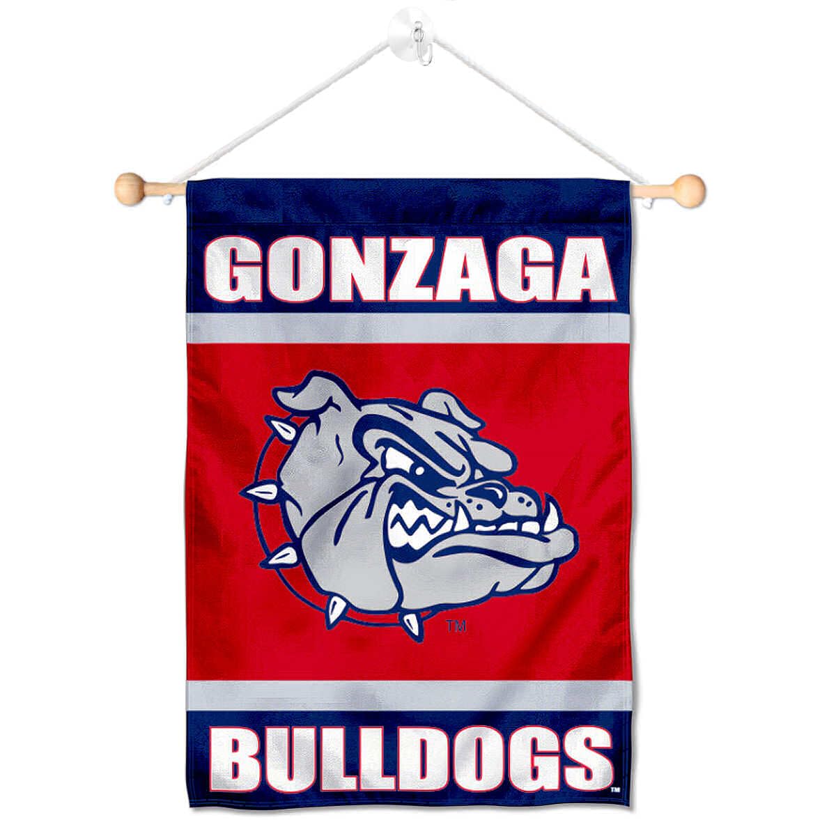 Gonzaga Bulldogs Banner for Windows Doors and Walls - Sports Collectibles, Sports Memorabilia, Sports Fan Shop, Sports Gifts