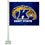 College Flags & Banners Co. Kent State Golden Flashes Car Flag - Sports Collectibles, Sports Memorabilia, Sports Fan Shop, Sports Gifts