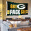Green Bay Packers Go Pack Go Banner and Tapestry Wall Tack Pads - Sports Collectibles, Sports Memorabilia, Sports Fan Shop, Sports Gifts