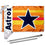 WinCraft Houston Astros Vintage Rainbow Flag Pole and Bracket Mount Set - Sports Collectibles, Sports Memorabilia, Sports Fan Shop, Sports Gifts
