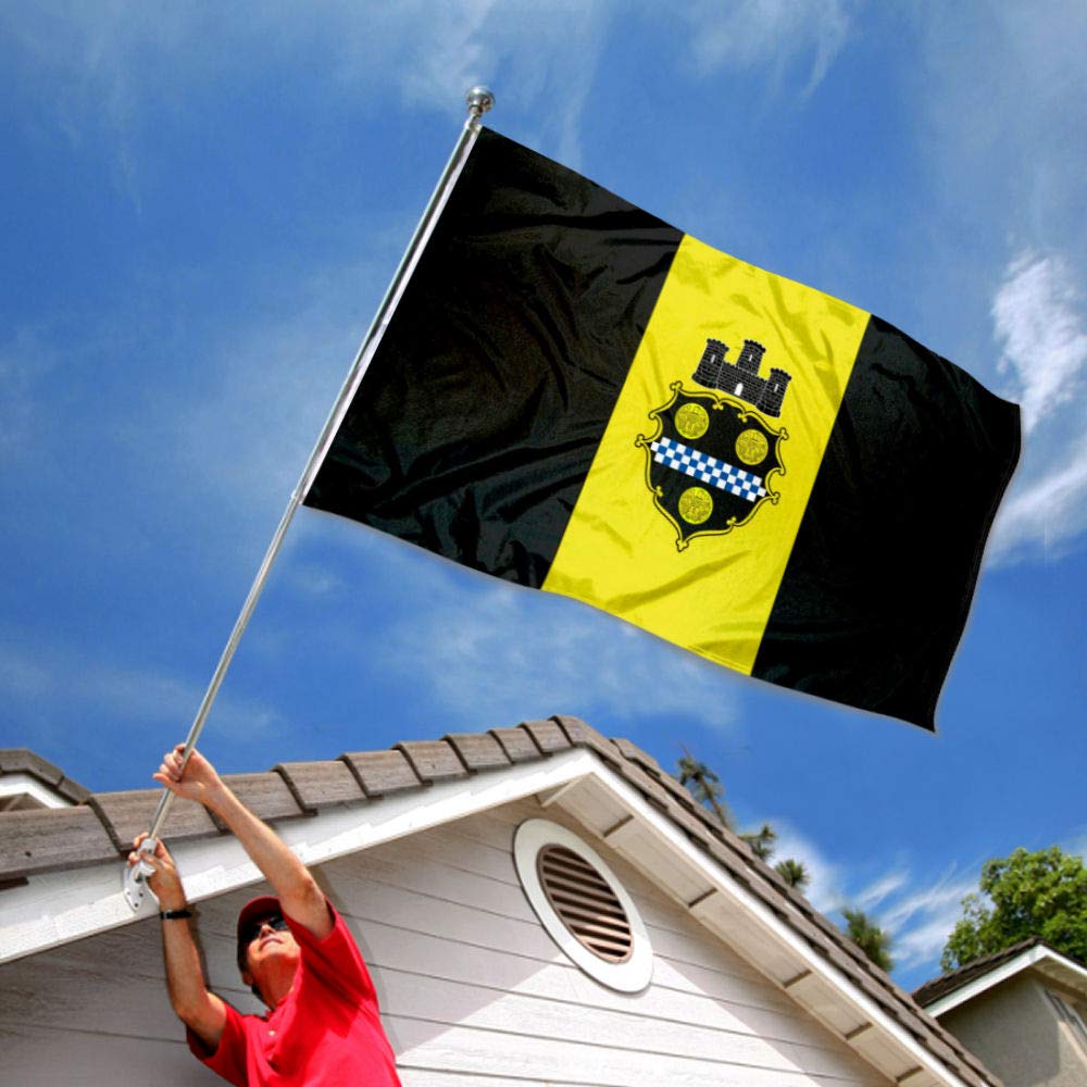 Sports Flags Pennants Company City of Pittsburgh Flag 3x5 Foot Banner - Sports Collectibles, Sports Memorabilia, Sports Fan Shop, Sports Gifts