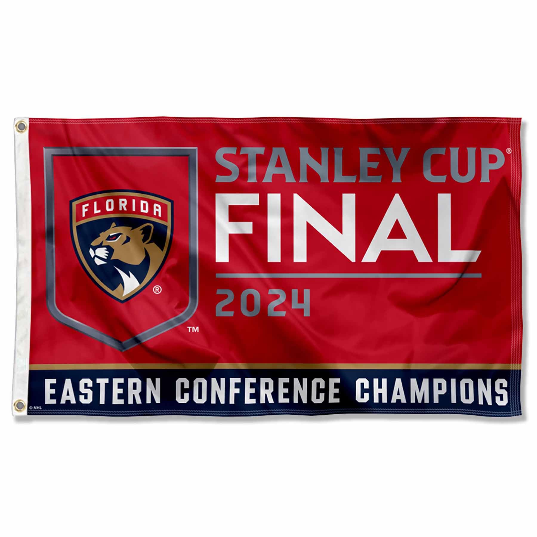 WinCraft Florida Panthers 2024 Stanley Cup Final Banner Flag - Sports Collectibles, Sports Memorabilia, Sports Fan Shop, Sports Gifts