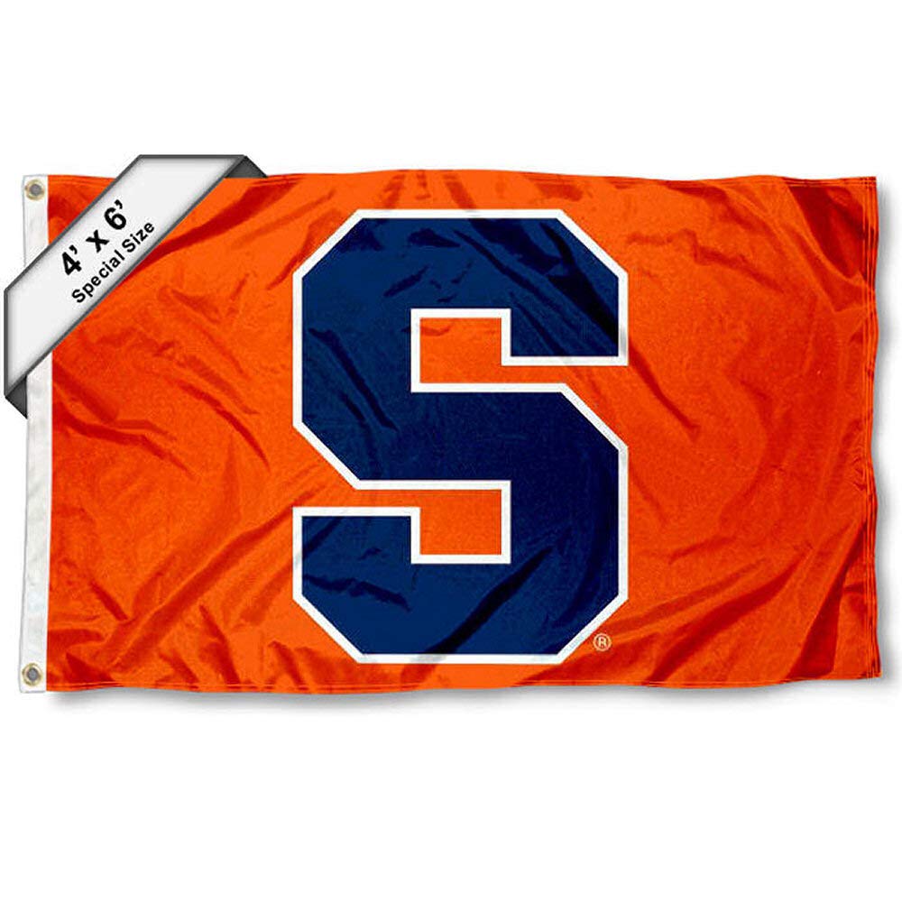 College Flags & Banners Co. Syracuse 4 ft x 6 ft Flag - Sports Collectibles, Sports Memorabilia, Sports Fan Shop, Sports Gifts