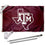 College Flags & Banners Co. Texas A&M Aggies Lone Star Flag with Pole and Bracket Complete Set - Sports Collectibles, Sports Memorabilia, Sports Fan Shop, Sports Gifts