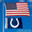 WinCraft Indianapolis Colts 2x3 Feet Flag - Sports Collectibles, Sports Memorabilia, Sports Fan Shop, Sports Gifts