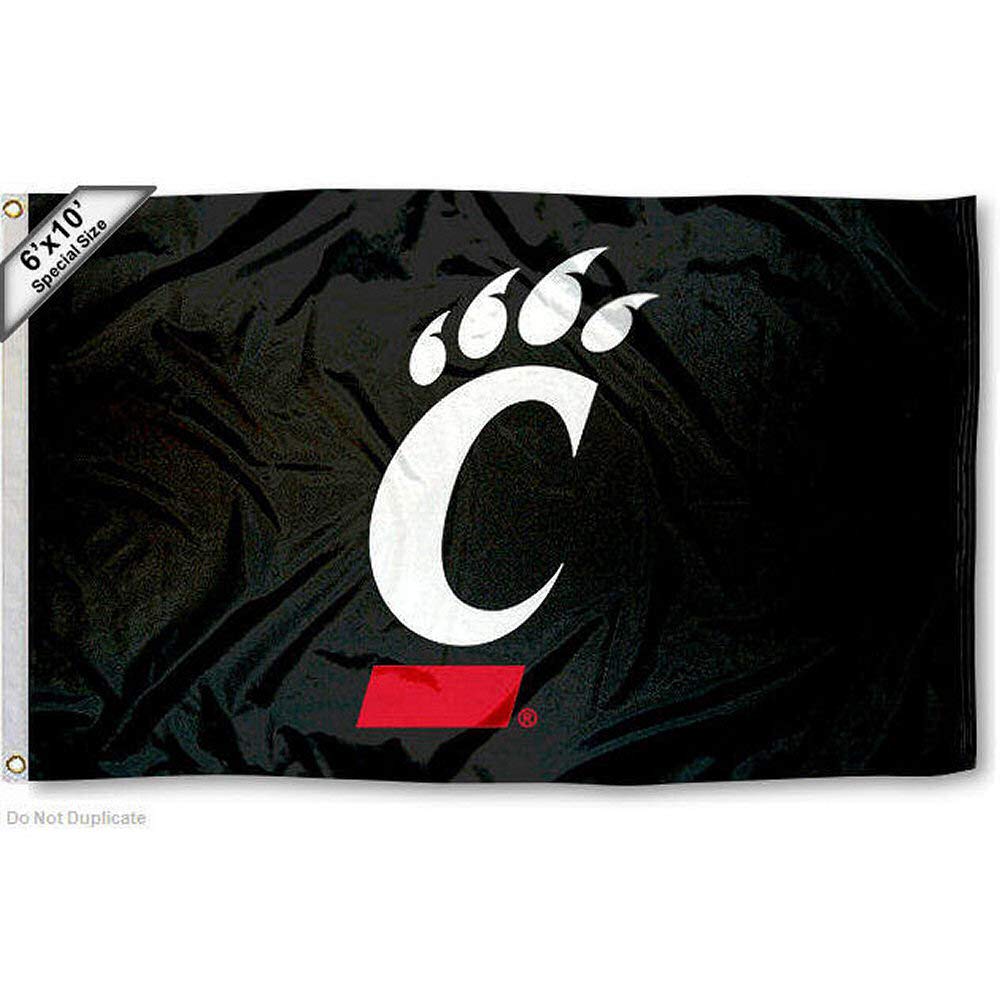 College Flags & Banners Co. Cincinnati Bearcats 6x10 Feet Flag - Sports Collectibles, Sports Memorabilia, Sports Fan Shop, Sports Gifts
