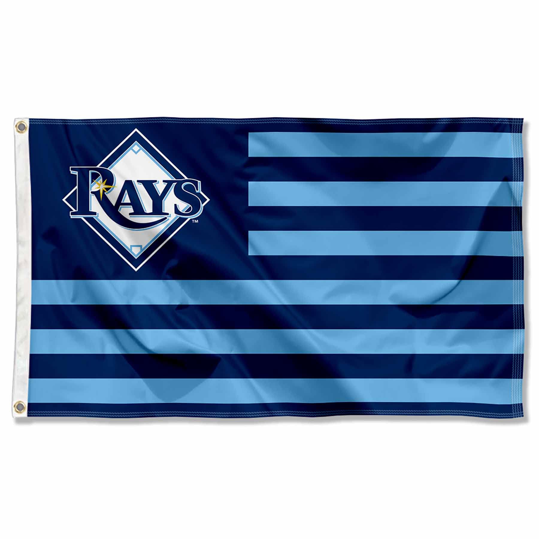 WinCraft Tampa Bay Rays Nation Flag 3x5 Banner - Sports Collectibles, Sports Memorabilia, Sports Fan Shop, Sports Gifts