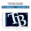 WinCraft Tampa Bay Rays Printed Header Flag 3x5 Banner - Sports Collectibles, Sports Memorabilia, Sports Fan Shop, Sports Gifts