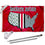 College Flags & Banners Co. Ohio State Buckeyes Buckeye Nation Flag with Pole and Bracket Kit - Sports Collectibles, Sports Memorabilia, Sports Fan Shop, Sports Gifts