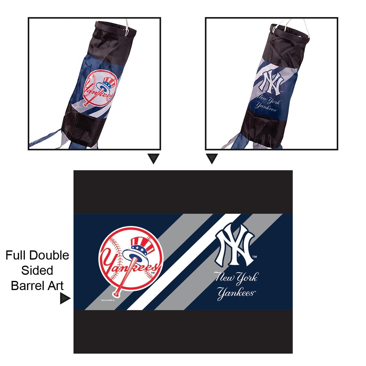 NY Yankees Team Windsock - Sports Collectibles, Sports Memorabilia, Sports Fan Shop, Sports Gifts