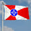 Sports Flags Pennants Company City of Wichita Flag 3x5 Foot Banner - Sports Collectibles, Sports Memorabilia, Sports Fan Shop, Sports Gifts