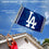 WinCraft Los Angeles Dodgers Flag Pole and Bracket Set - Sports Collectibles, Sports Memorabilia, Sports Fan Shop, Sports Gifts