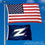 College Flags & Banners Co. Akron Zips 2x3 Foot Flag - Sports Collectibles, Sports Memorabilia, Sports Fan Shop, Sports Gifts