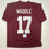 Autographed/Signed Jaylen Waddle Alabama Red College Football Jersey Beckett BAS COA