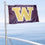 College Flags & Banners Co. University of Washington Golf Cart and Boat Flag - Sports Collectibles, Sports Memorabilia, Sports Fan Shop, Sports Gifts