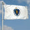 Sports Flags Pennants Company State of Massachusetts Flag 3x5 Foot Banner - Sports Collectibles, Sports Memorabilia, Sports Fan Shop, Sports Gifts
